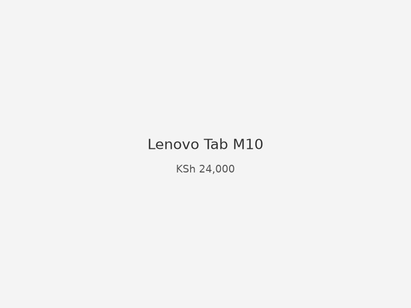 Lenovo Tab M10